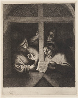 KG 04228
<br/>
Zangers in vensteropening bij avond
<br/>
<em>Ostade, Adriaen van (1610-1684)</em>